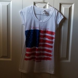 American flag shirt